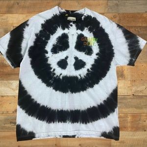 Gallery Dept. Tye Dye Peace logo Tee